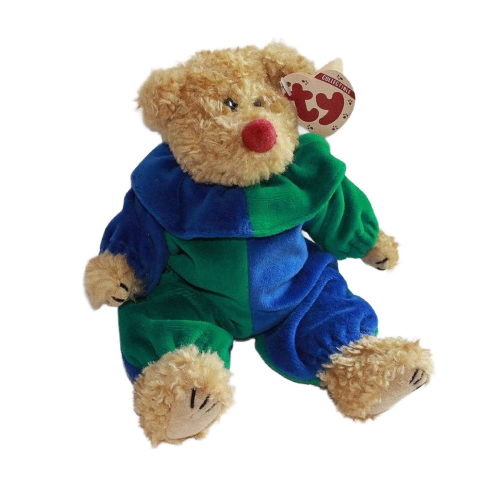 RARE & COLLECTABLE Clown Bear Beanie Baby